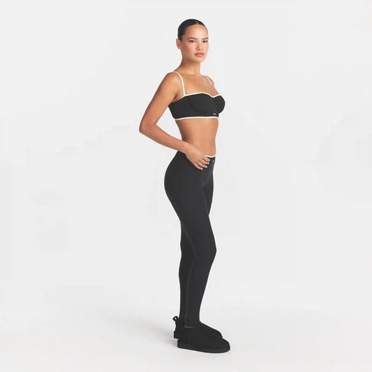 COTTON RIB LEGGING