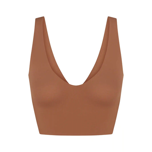 NikeSKIMS MATTE V-NECK BRA TOP