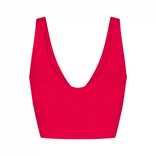 NikeSKIMS MATTE V-NECK BRA TOP