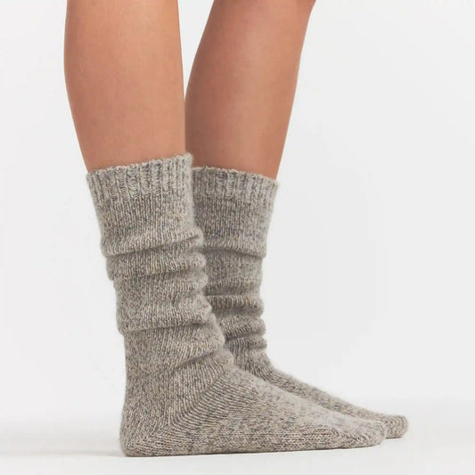 TWEED KNIT SLOUCH SOCK