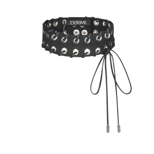 LUDOVIC DE SAINT SERNIN X SKIMS WAXED COTTON CHOKER