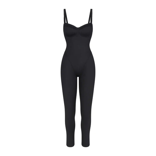 NikeSKIMS SATIN SHINE PANELED 26" ONE PIECE