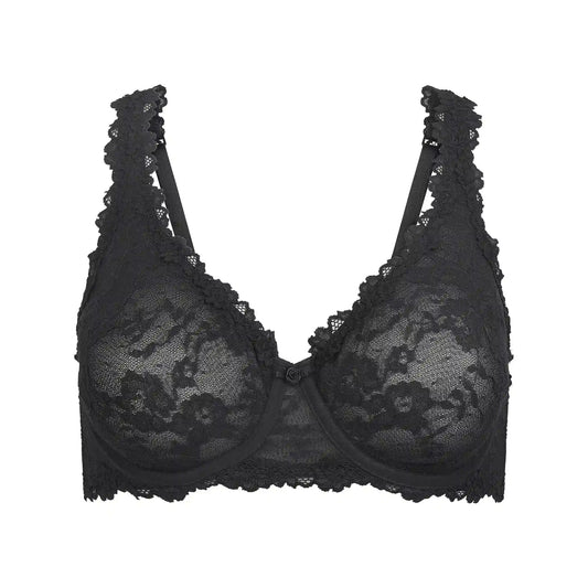 STRETCH LACE UNLINED FULL COVERAGE BRA
