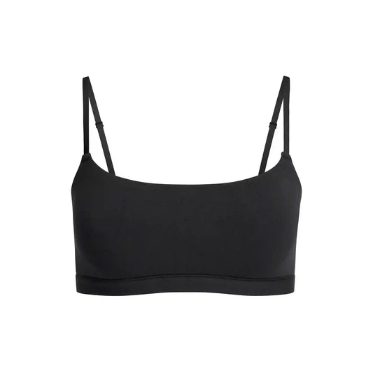 COTTON JERSEY SCOOP BRALETTE