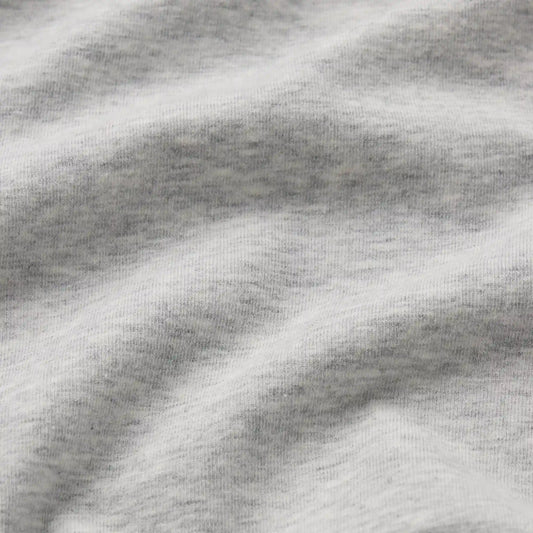 COTTON JERSEY V NECK LONG SLEEVE TOP