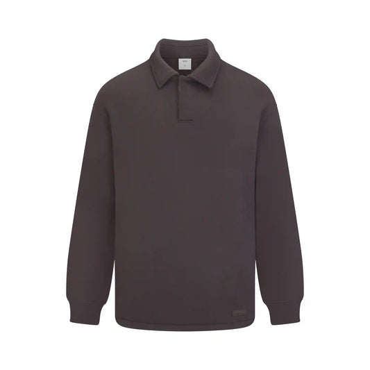 FLEECE LOUNGE MENS RELAXED POLO