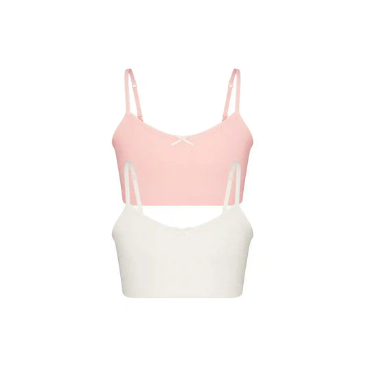 COTTON SEAMLESS JUNIORS BRALETTE 2-PACK
