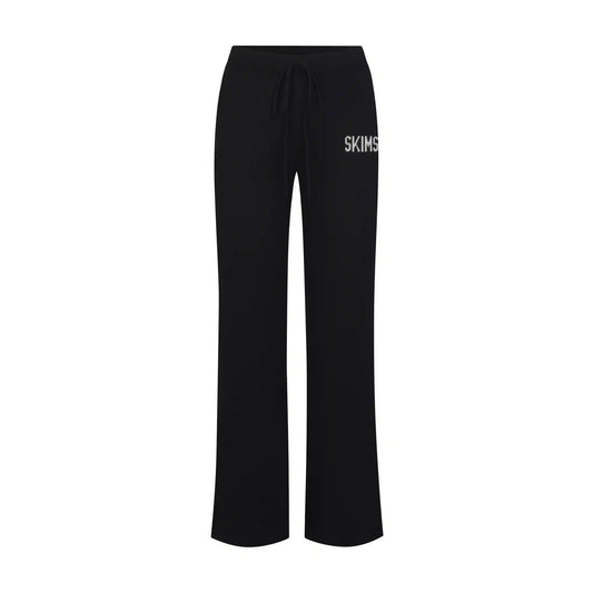 SWEATER KNIT LOGO PANT