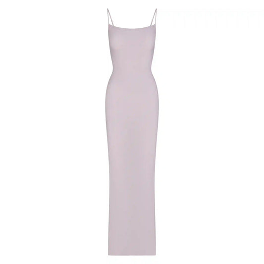 SOFT LOUNGE LONG SLIP DRESS