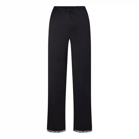 WOVEN SHINE LACE PANT