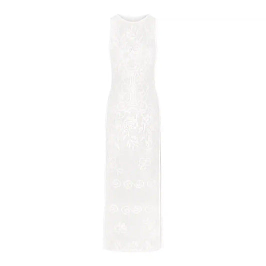 LACE COVER-UPS LONG DRESS