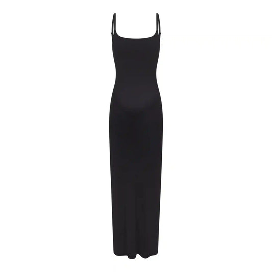 FITS EVERYBODY MATERNITY LONG SLIP DRESS
