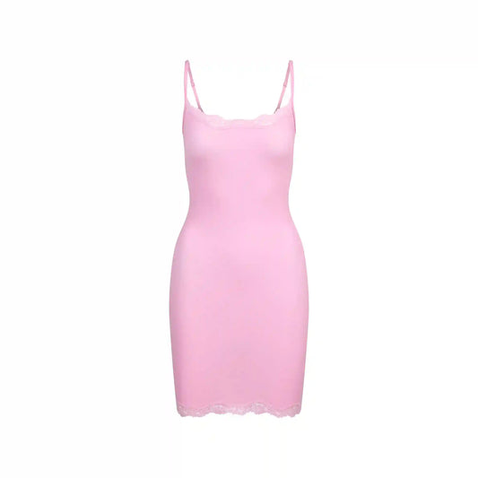 FITS EVERYBODY LACE SLIP DRESS