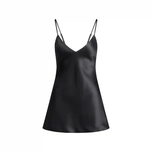HEAVYWEIGHT SATIN CAMI MINI DRESS