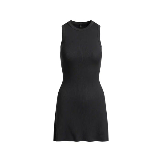 COTTON RIB TANK DRESS