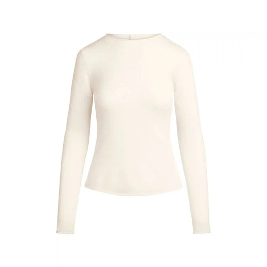 FEATHERWEIGHT CASHMERE LONG SLEEVE TOP