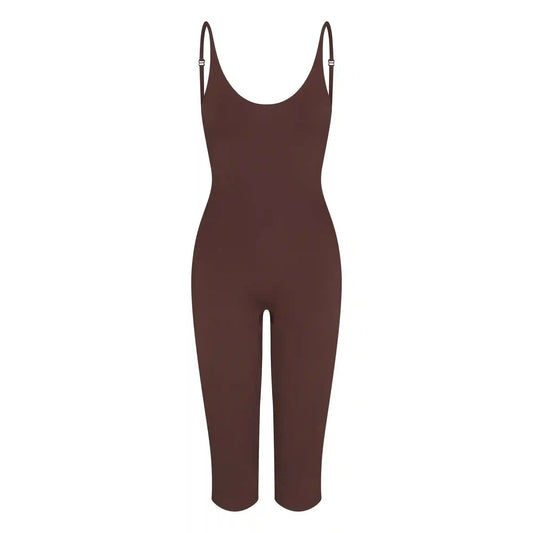 SMOOTH LAYERS CAPRI CATSUIT
