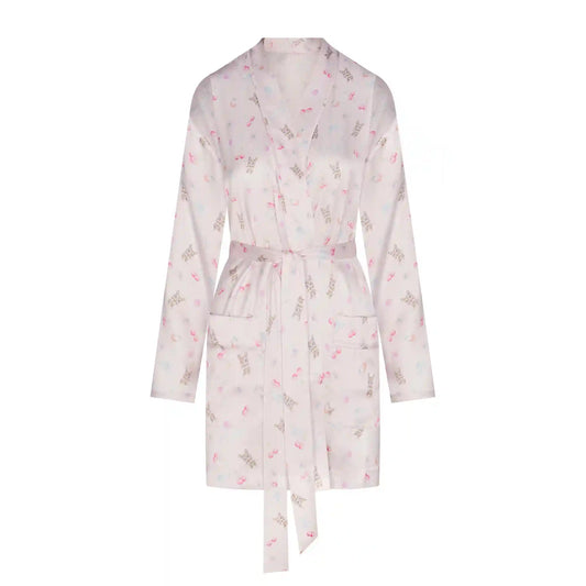 WOVEN SHINE ROBE