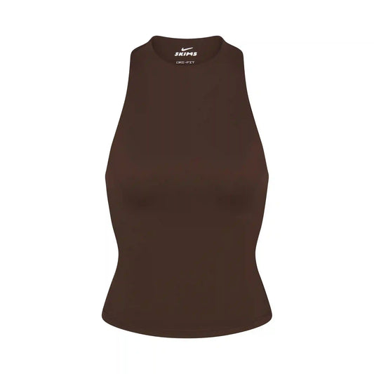 NikeSKIMS MATTE MOCK NECK RACER TANK