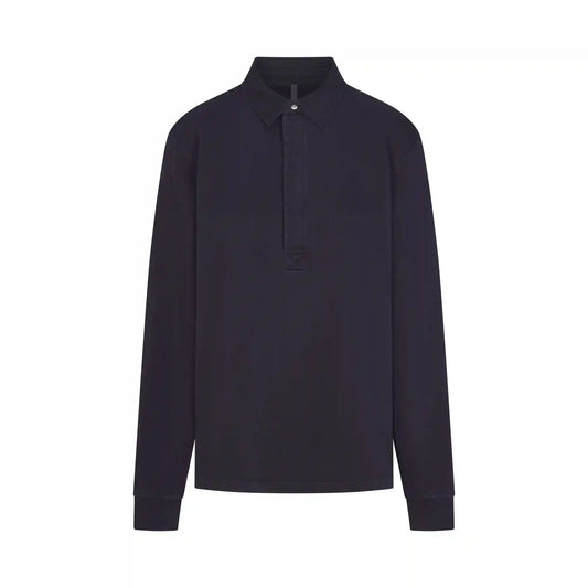 BOYFRIEND FLEECE OVERSIZED POLO
