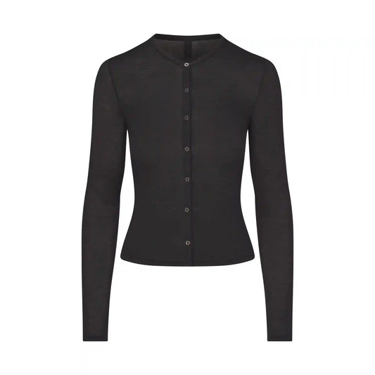 SHEER MODAL CARDIGAN