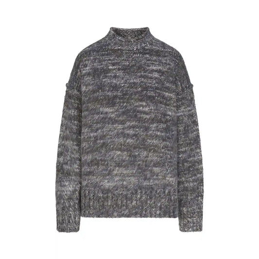 TEXTURED KNIT BRUSHED OVERSIZED PULLOVER