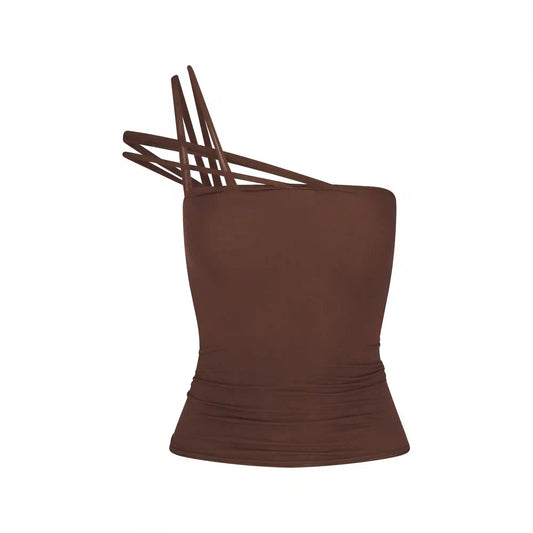 VETTESE X SKIMS SHEER MODAL TOP