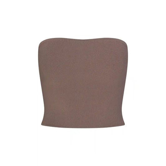 REFINED KNIT TUBE TOP