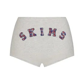 COTTON JERSEY LOGO BOY SHORT