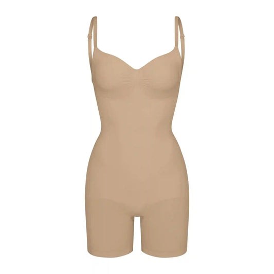 SEAMLESS SCULPT LOW BACK MID THIGH BODYSUIT