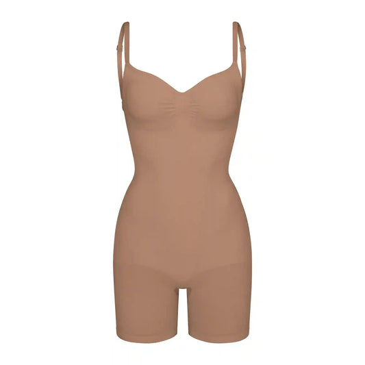 SEAMLESS SCULPT LOW BACK MID THIGH BODYSUIT