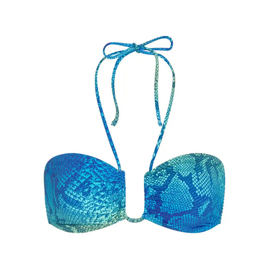 SIGNATURE SWIM HALTER BIKINI TOP
