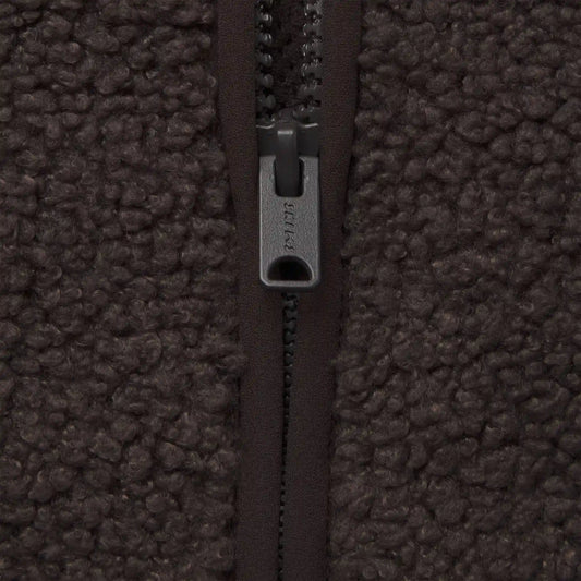 TEDDY BOXY ZIP UP JACKET