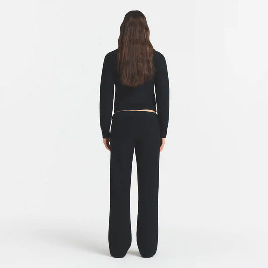 TEXTURED KNIT SHERPA PANT