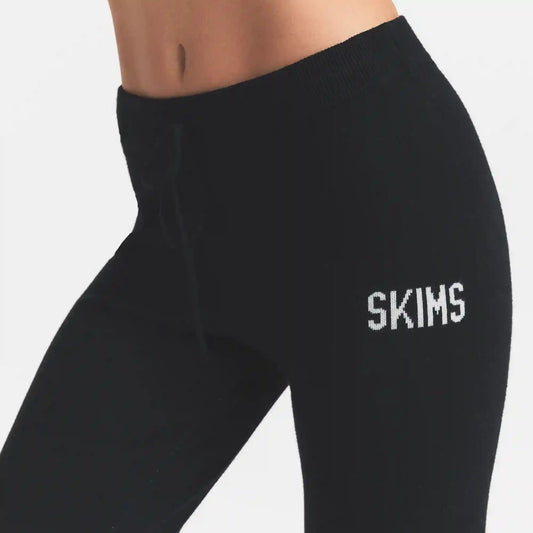 SWEATER KNIT LOGO PANT