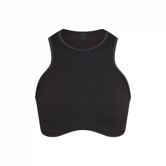 NikeSKIMS RIBBED SEAMLESS RACER FRONT BRA