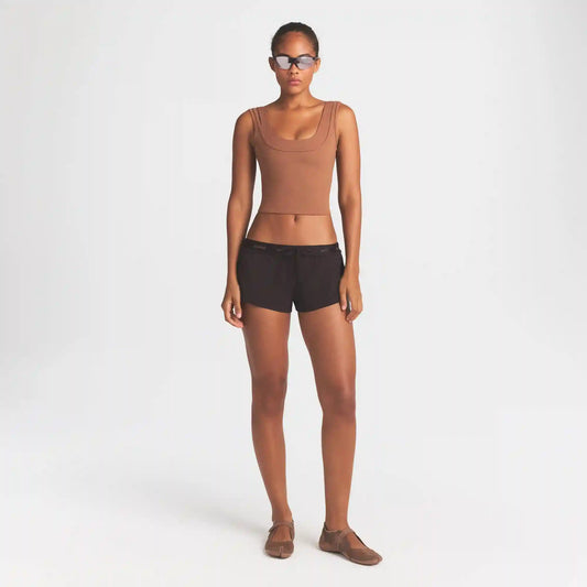 NikeSKIMS MATTE DOUBLE STRAP SCOOP TANK