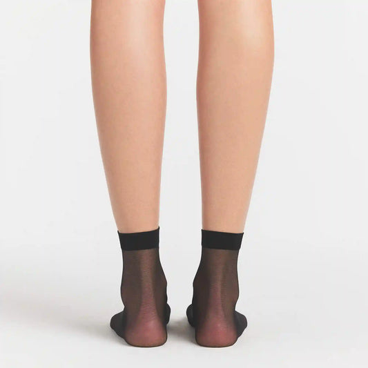 HOSIERY SHEER CREW SOCK 2-PACK