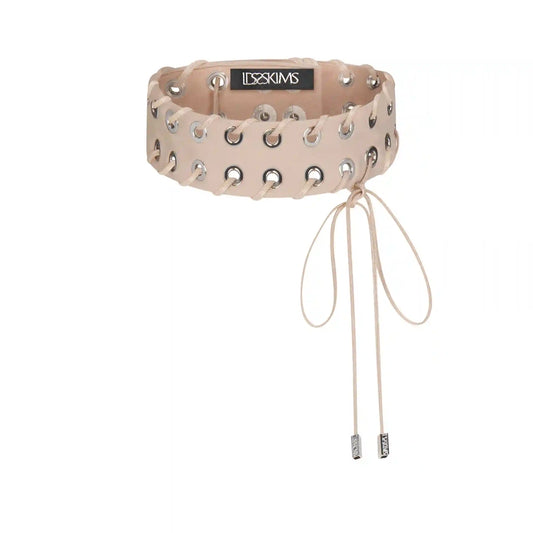 LUDOVIC DE SAINT SERNIN X SKIMS WAXED COTTON CHOKER