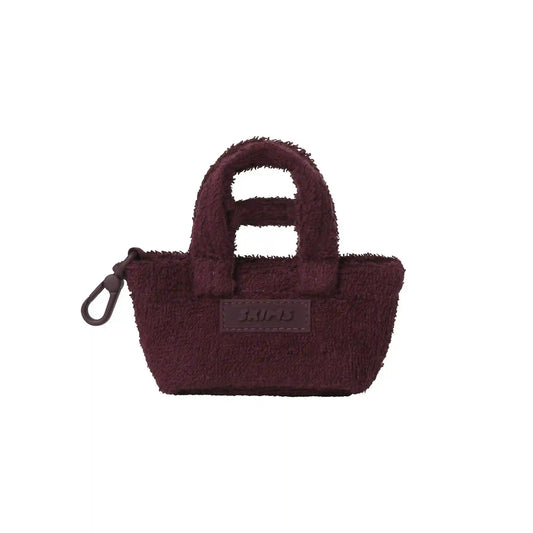 TERRY MICRO TOTE KEYCHAIN