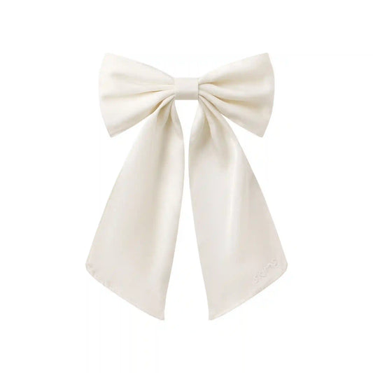 SATIN JUMBO BOW CLIP
