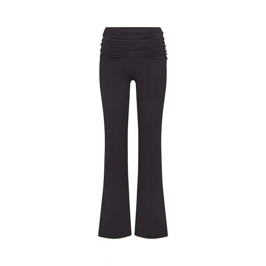 NikeSKIMS MATTE FOLDOVER SLIM FLARE LEGGING