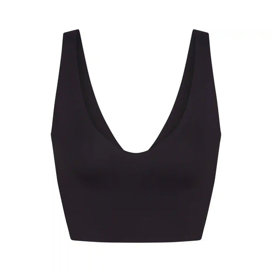 NikeSKIMS MATTE V-NECK BRA TOP