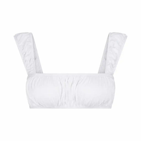 POPLIN APPAREL BRALETTE