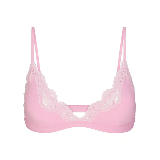 FITS EVERYBODY LACE TRIANGLE BRALETTE