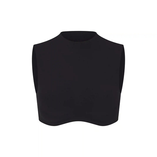 NikeSKIMS STUDIO STRETCH MOCK NECK BRA TOP
