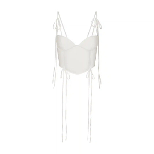 ULTRA FINE MESH BOW CORSET