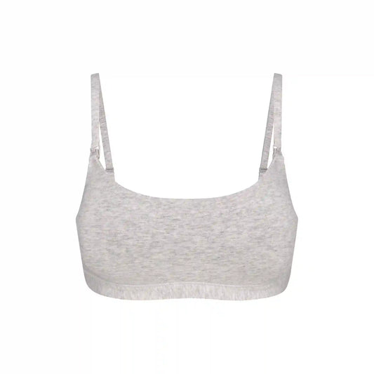 COTTON JERSEY MATERNITY NURSING SCOOP BRALETTE