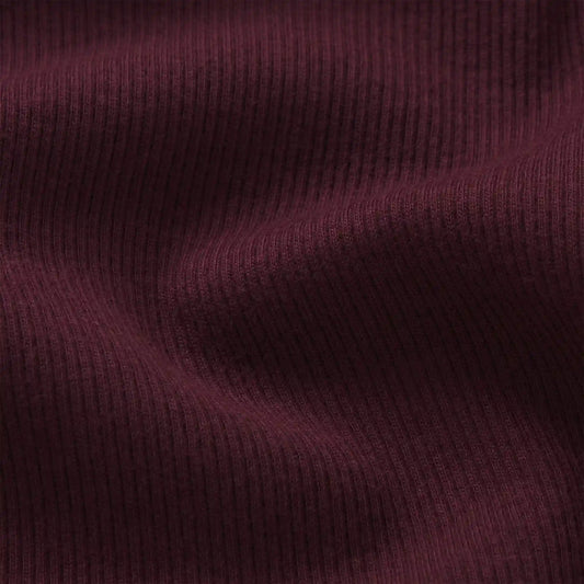 COTTON RIB FOLDOVER MINI SKIRT