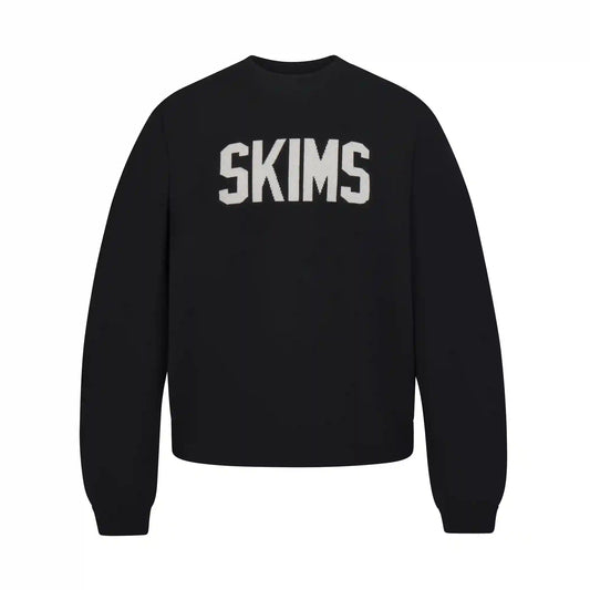 SWEATER KNIT LOGO PULLOVER
